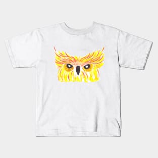 Angry Owl Kids T-Shirt